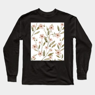 Watercolor flower #1 Long Sleeve T-Shirt